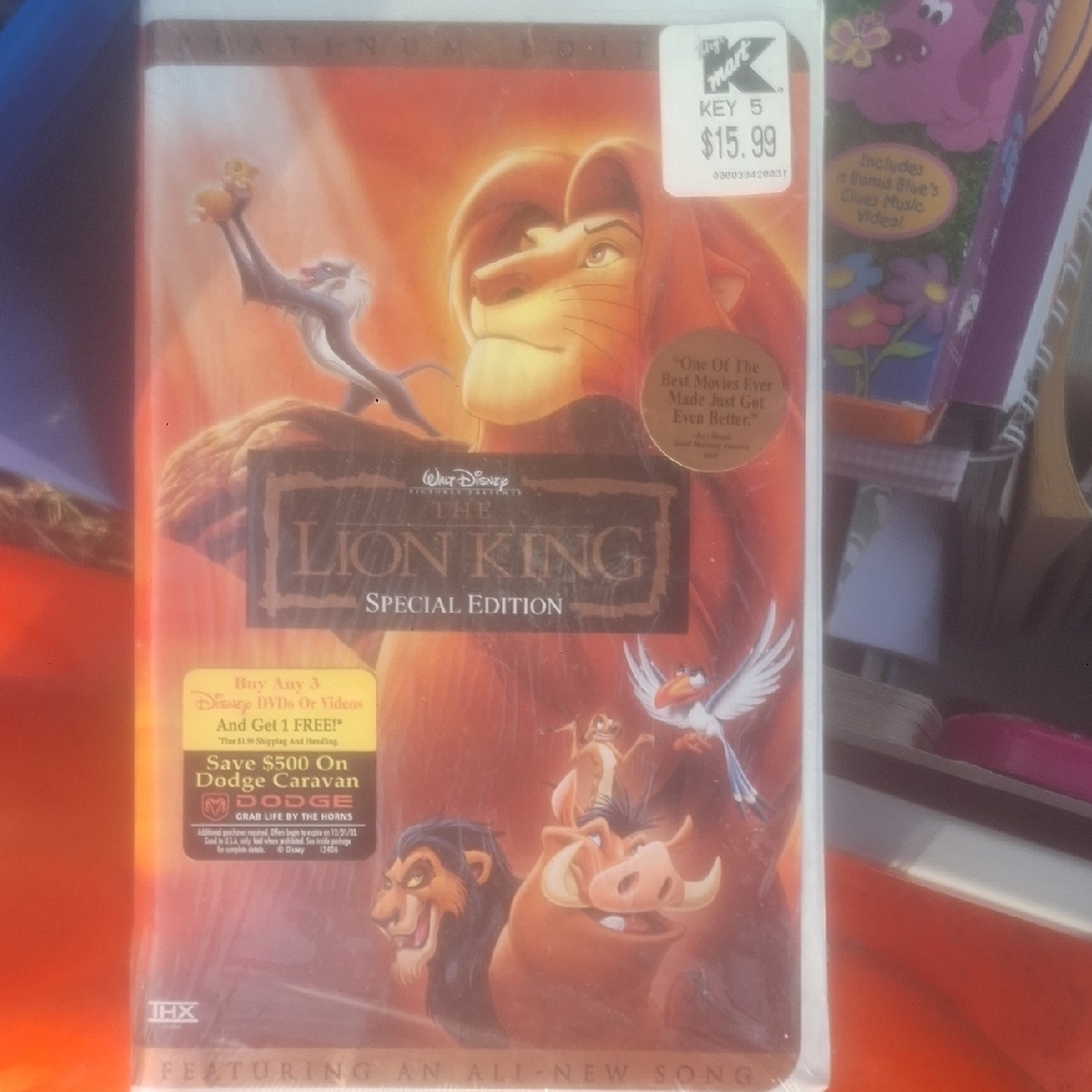Disney's The Lion King Special Edition VHS